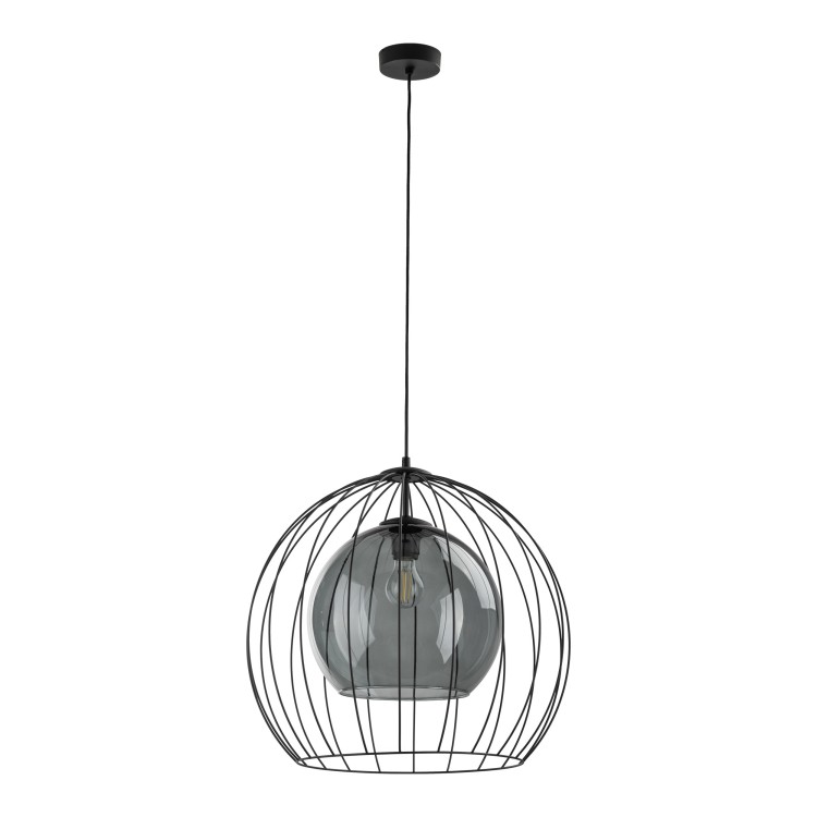 UNIVERSO BLACK 500 Lampa wisząca 1 2552 TK Lighting Czarny Grafitowy, Czarny