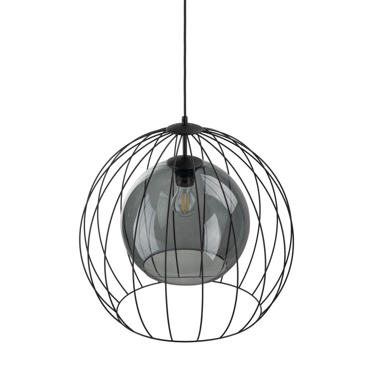 UNIVERSO BLACK 500 Lampa wisząca 1 2552 TK Lighting Czarny Grafitowy, Czarny