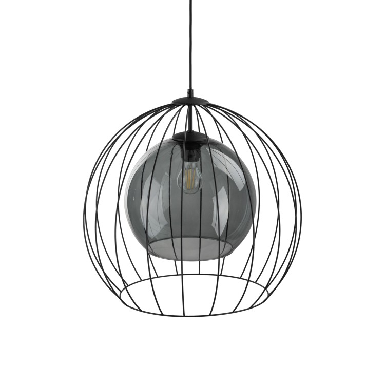 UNIVERSO BLACK 500 Lampa wisząca 1 2552 TK Lighting Czarny Grafitowy, Czarny