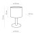 DEVA WHITE Lampka nocna 1 PŁ FSC 100%, SA-COC-006060 5217 TK Lighting Biały, Sosna Biały