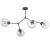 FAIRY Lampa sufitowa 4 PŁ CZARNA 2730 TK Lighting Czarny Grafitowy