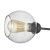 FAIRY Lampa sufitowa 4 PŁ CZARNA 2730 TK Lighting Czarny Grafitowy