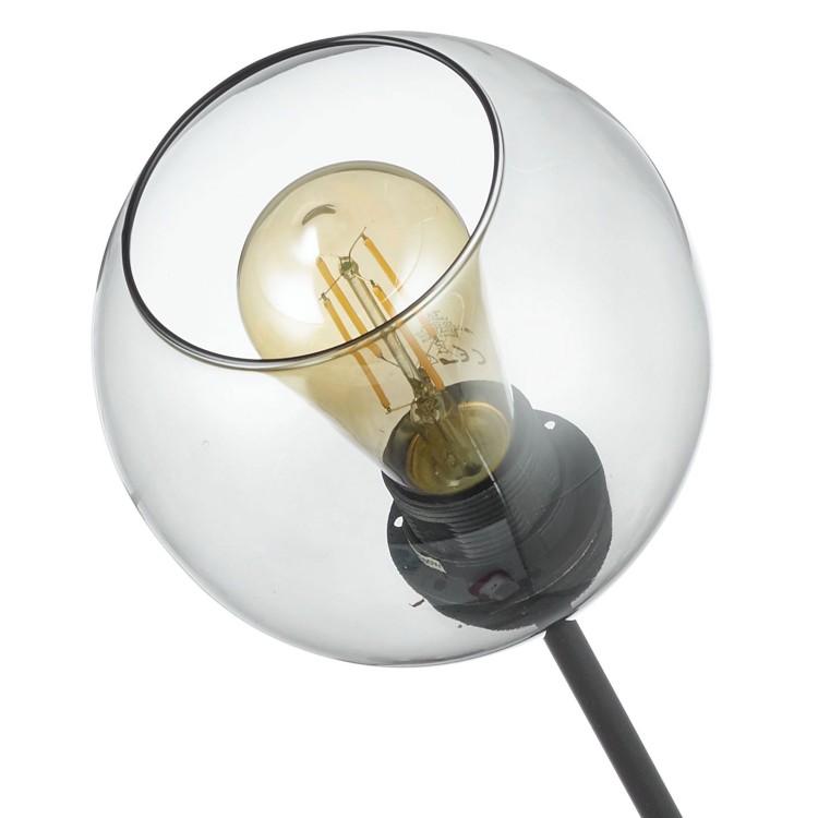 FAIRY Lampa sufitowa 6 PŁ CZARNA 2731 TK Lighting Czarny Grafitowy
