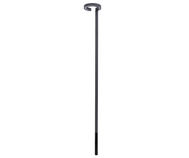 Lampa zewnętrzna Latarnia stojąca POLE LED I 9185 NOWODVORSKI Lighting 20W nowoczesna oprawa oświetleniowa ogrodowa parkingowa parkowa uliczna chodnikowa do alejki masztowa grafitowa szara pojedyncza Inspiracje Premium