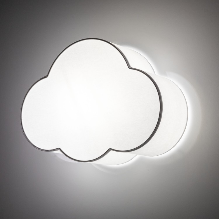 CLOUD WHITE Lampa sufitowa MINI 2 4228 TK Lighting Biały Biały