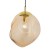 SOL AMBER Lampa wisząca 1 PŁ 4261 TK Lighting Złoty, Czarny Bursztynowy