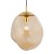 SOL AMBER Lampa wisząca 1 PŁ 4261 TK Lighting Złoty, Czarny Bursztynowy