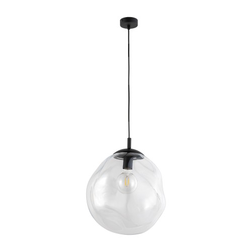 SOL TRANSPARENT Lampa wisząca 1 PŁ 4262 TK Lighting Czarny Transparentny