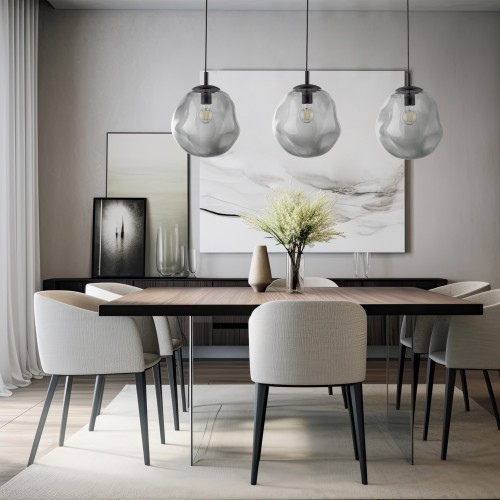 SOL GRAPHITE Lampa wisząca 1 PŁ 4264 TK Lighting Czarny Grafitowy
