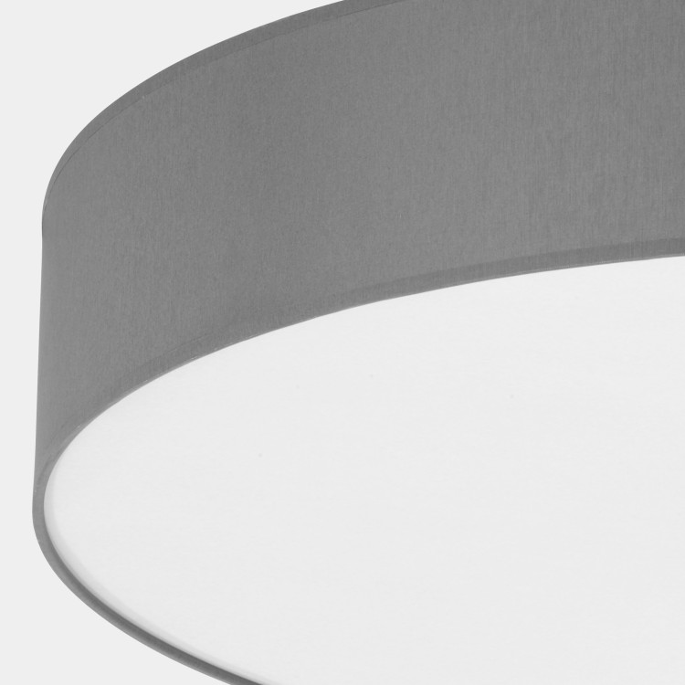RONDO GRAPHITE Lampa sufitowa 6 780 2725 TK Lighting Biały Grafitowy, Biały