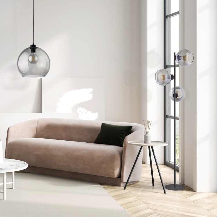 CUBUS GRAPHITE Lampa wisząca 1 4292 TK Lighting Czarny Grafitowy