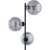 CUBUS GRAPHITE Lampa podłogowa 3 PŁ 5239 TK Lighting Czarny Grafitowy
