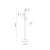 CUBUS GRAPHITE Lampa podłogowa 3 PŁ 5239 TK Lighting Czarny Grafitowy