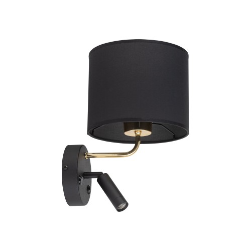 RICHI BLACK/GOLD Kinkiet 2 E27+ G9 4234 TK Lighting Złoty, Czarny Czarny