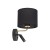 RICHI BLACK/GOLD Kinkiet 2 E27+ G9 4234 TK Lighting Złoty, Czarny Czarny
