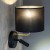 RICHI BLACK/GOLD Kinkiet 2 E27+ G9 4234 TK Lighting Złoty, Czarny Czarny