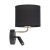 RICHI BLACK/GOLD Kinkiet 2 E27+ G9 4234 TK Lighting Złoty, Czarny Czarny