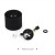 RICHI BLACK/GOLD Kinkiet 2 E27+ G9 4234 TK Lighting Złoty, Czarny Czarny