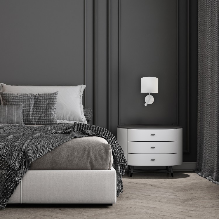 RICHI WHITE /SILVER Kinkiet 2 E27 + G9 4236 TK Lighting Biały Biały