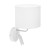 RICHI WHITE /SILVER Kinkiet 2 E27 + G9 4236 TK Lighting Biały Biały