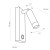 ENZO Kinkiet 1xG9 CZARNY 4484 TK Lighting Czarny