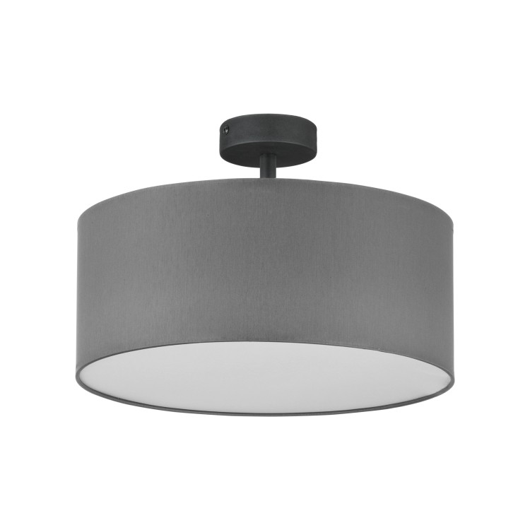 RONDO GRAPHITE Lampa sufitowa 4 400 4240 TK Lighting Czarny Grafitowy, Biały