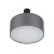 RONDO GRAPHITE Lampa sufitowa 4 400 4240 TK Lighting Czarny Grafitowy, Biały