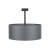 RONDO GRAPHITE Lampa sufitowa 4 400 4240 TK Lighting Czarny Grafitowy, Biały
