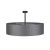 RONDO GRAPHITE Lampa sufitowa 4 600 4239 TK Lighting Czarny Grafitowy, Biały