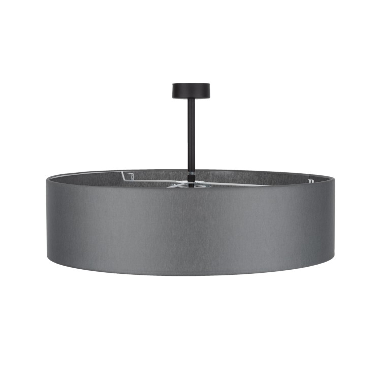 RONDO GRAPHITE Lampa sufitowa 4 600 4239 TK Lighting Czarny Grafitowy, Biały