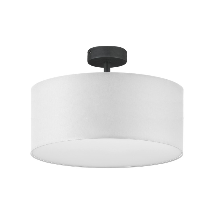 RONDO WHITE Lampa sufitowa 4 400 4243 TK Lighting Czarny Biały