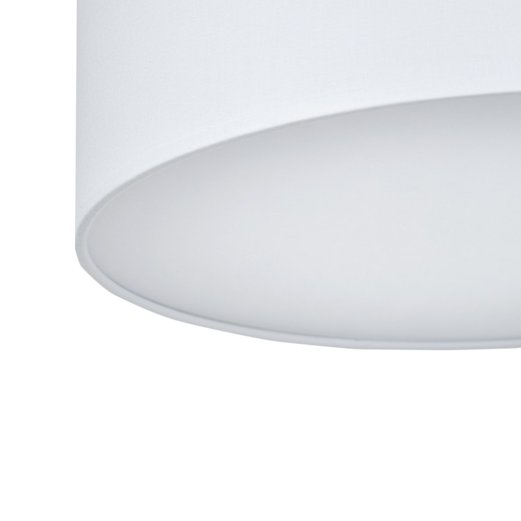 RONDO WHITE Lampa sufitowa 4 400 4243 TK Lighting Czarny Biały