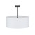 RONDO WHITE Lampa sufitowa 4 400 4243 TK Lighting Czarny Biały