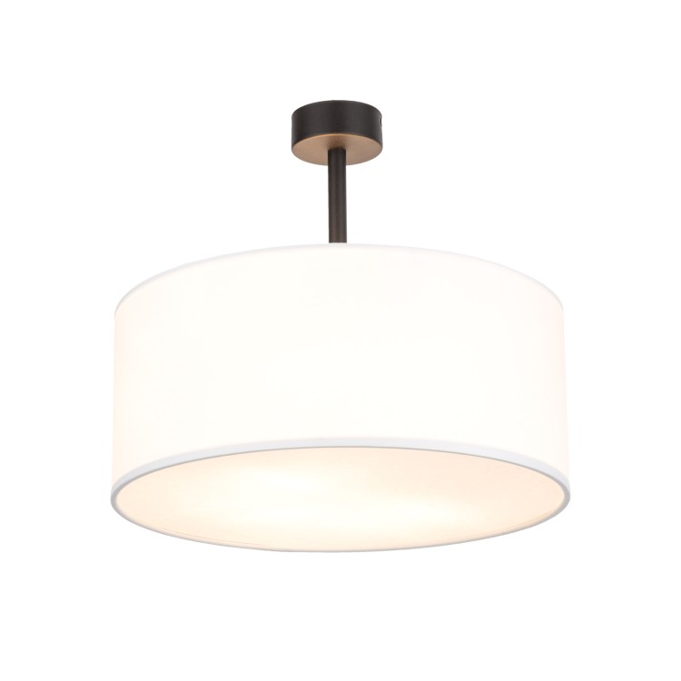 RONDO WHITE Lampa sufitowa 4 400 4243 TK Lighting Czarny Biały