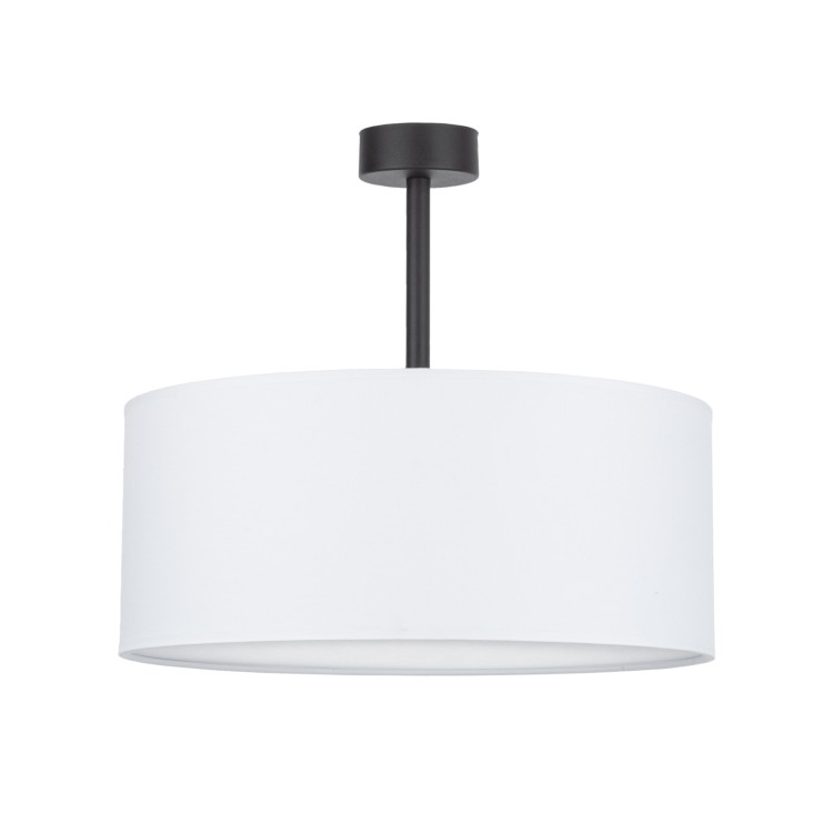 RONDO WHITE Lampa sufitowa 4 400 4243 TK Lighting Czarny Biały