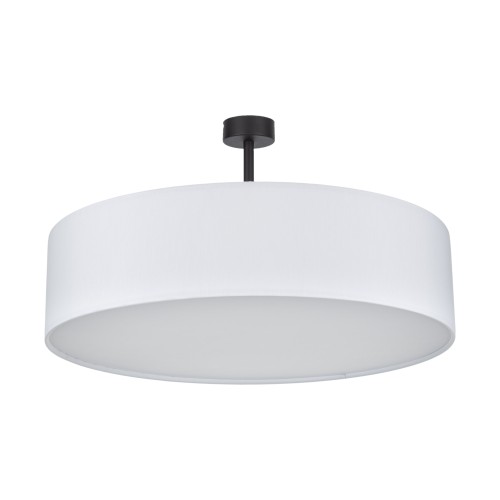 RONDO WHITE Lampa sufitowa 4 600 4242 TK Lighting Czarny Biały