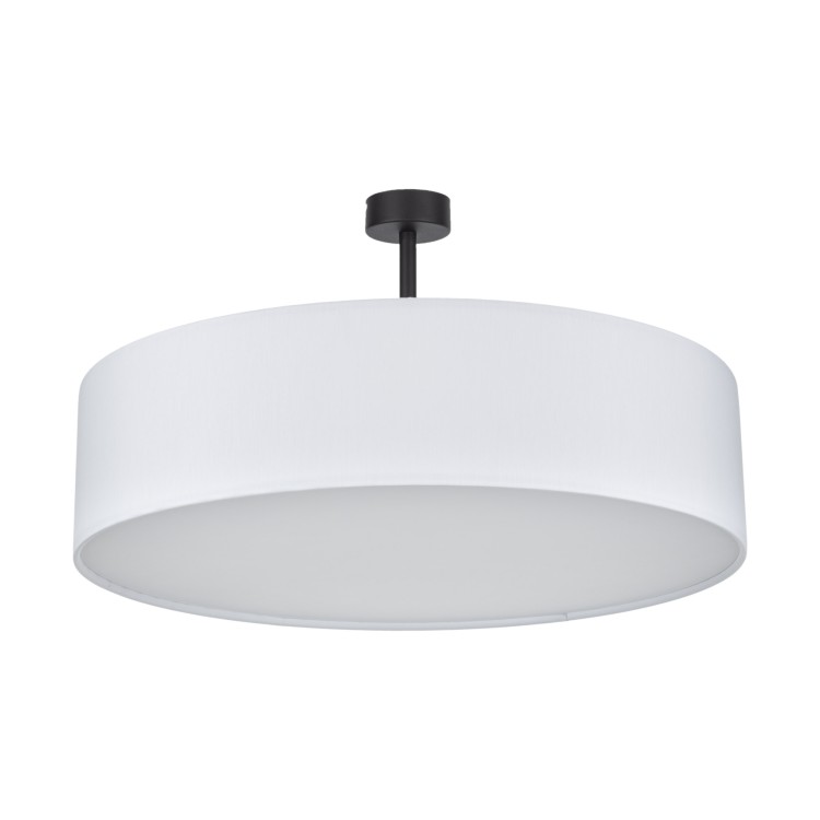 RONDO WHITE Lampa sufitowa 4 600 4242 TK Lighting Czarny Biały