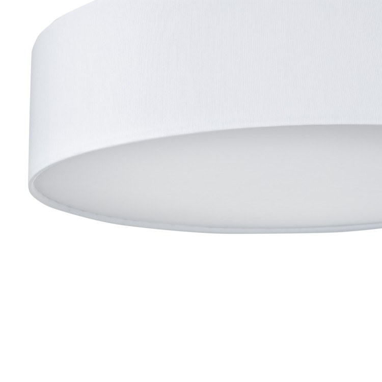 RONDO WHITE Lampa sufitowa 4 600 4242 TK Lighting Czarny Biały