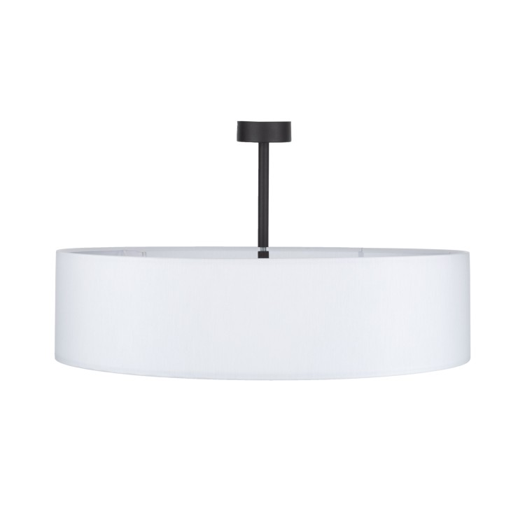 RONDO WHITE Lampa sufitowa 4 600 4242 TK Lighting Czarny Biały