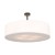 RONDO WHITE Lampa sufitowa 4 600 4242 TK Lighting Czarny Biały