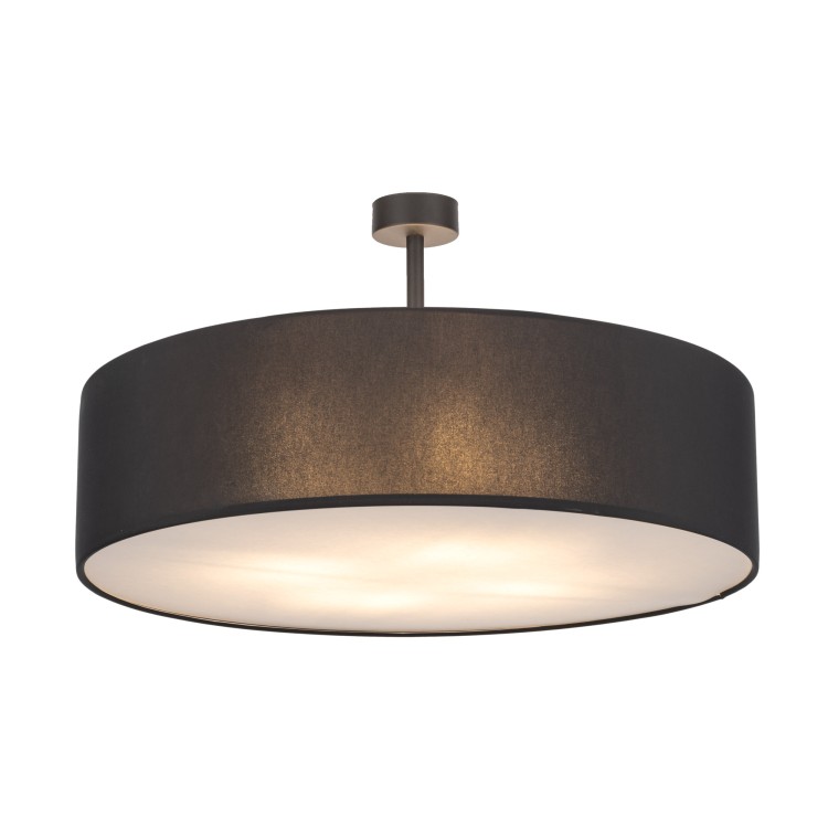 RONDO BLACK Lampa sufitowa 4 600 4245 TK Lighting Czarny Czarny, Biały