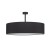 RONDO BLACK Lampa sufitowa 4 600 4245 TK Lighting Czarny Czarny, Biały