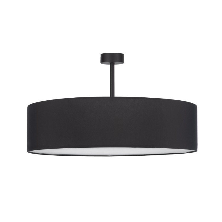 RONDO BLACK Lampa sufitowa 4 600 4245 TK Lighting Czarny Czarny, Biały
