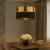 HILTON BLACK/GOLD Lampa wisząca 1 4346 TK Lighting Czarny Złoty, Czarny