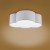 CLOUD GREY Lampa sufitowa MINI 2 3144 TK Lighting Biały Szary, Biały