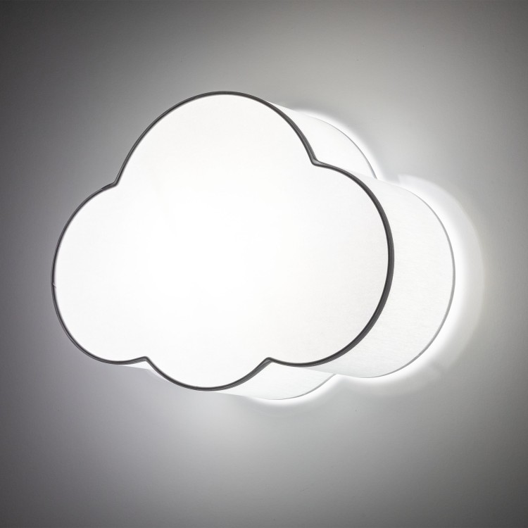 CLOUD GREY Lampa sufitowa MINI 2 3144 TK Lighting Biały Szary, Biały