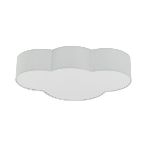 CLOUD GREY Lampa sufitowa 4 3145 TK Lighting Biały Szary, Biały