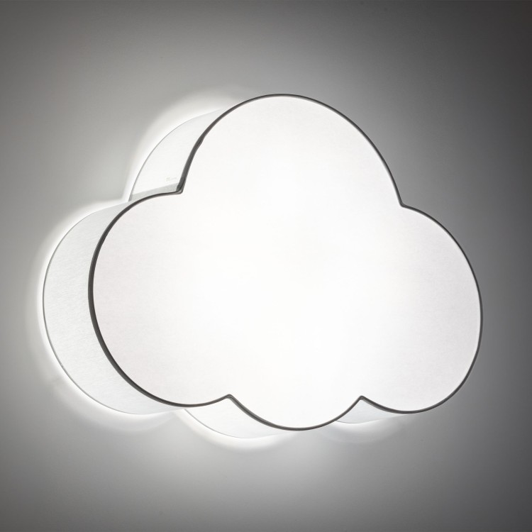 CLOUD GREY Lampa sufitowa 4 3145 TK Lighting Biały Szary, Biały