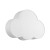 CLOUD GREY Lampa sufitowa 4 3145 TK Lighting Biały Szary, Biały