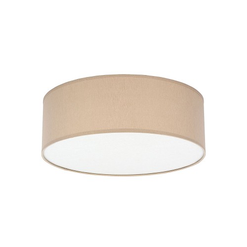 RONDO BEŻOWE Lampa sufitowa 4 PŁ 450 4430 TK Lighting Biały Beżowy, Biały